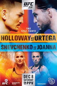 UFC 231 Holloway vs Ortega' Poster