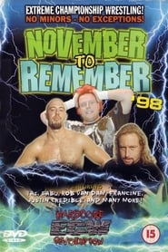 ECW November to Remember 1998' Poster