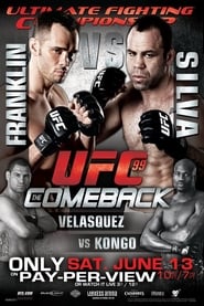 UFC 99 The Comeback' Poster
