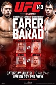 UFC 149' Poster