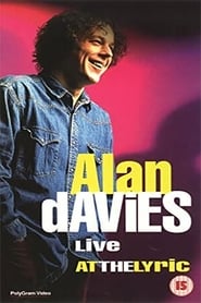 Alan Davies Live at the Lyric' Poster