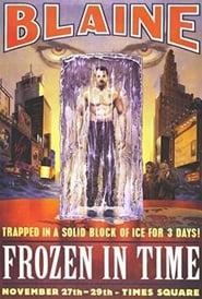 David Blaine Frozen in Time' Poster