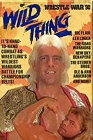 WCWNWA WrestleWar 1990 Wild Thing' Poster