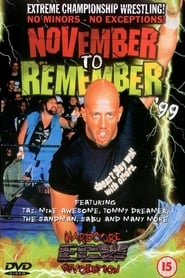 ECW November to Remember 1999' Poster