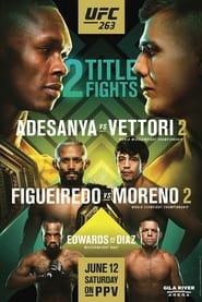 UFC 263 Adesanya vs Vettori 2' Poster