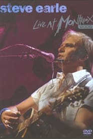 Steve Earle Live at Montreux 2005' Poster