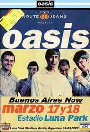 Oasis Live at Luna Park' Poster