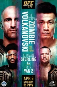 UFC 273 Volkanovski vs the Korean Zombie' Poster