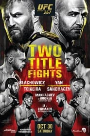 UFC 267 Blachowicz vs Teixeira' Poster