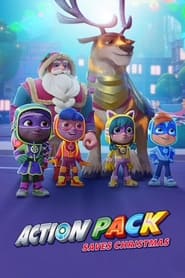 The Action Pack Save Christmas' Poster