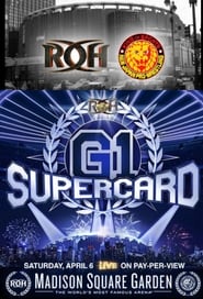NJPW  ROH G1 Supercard' Poster