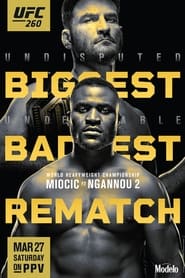 UFC 260 Miocic vs Ngannou 2' Poster