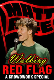 Matt Rife Walking Red Flag' Poster