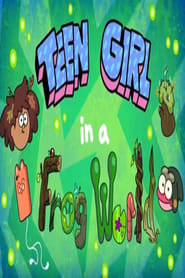 Teen Girl in a Frog World' Poster