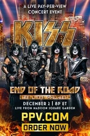 KISS End of the Road Live from Madison Square Garden' Poster