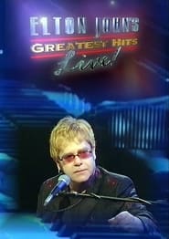 Elton John Greatest Hits Live' Poster