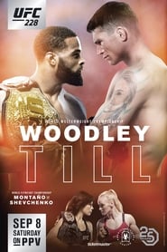 UFC 228 Woodley vs Till' Poster