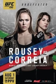 UFC 190 Rousey vs Correia' Poster