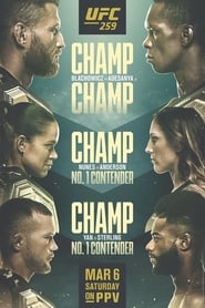 UFC 259 Blachowicz vs Adesanya' Poster