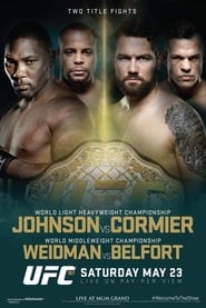 UFC 187 Johnson vs Cormier' Poster