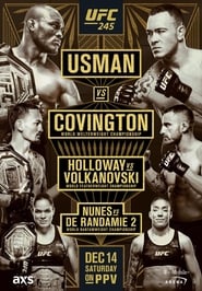 UFC 245 Usman vs Covington' Poster