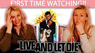 LIVE AND LET DIE 1973  FIRST TIME WATCHING  007 REACTION