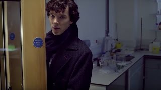 Sherlock and Johns First Meeting  A Study In Pink  Sherlock  BBC