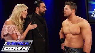 The Miz confronts Damien Mizdow  Summer Rae SmackDown April 16 2015