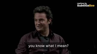 Matthew Perry talking about Studio 60 on the sunset strip