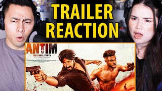 ANTIM The Final Truth  Salman Khan  Aayush Sharma  Mahesh V Manjrekar  Trailer Reaction