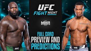 UFC on ABC 4 Rozenstruik vs Almeida Full Card Predictions