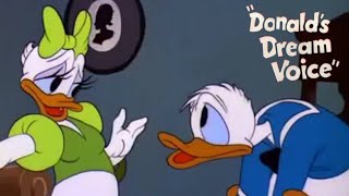 Donalds Dream Voice 1948 Disney Donald Duck Cartoon Short Film