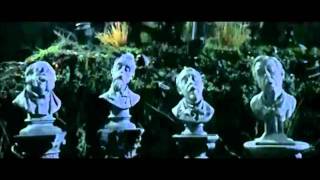 the haunted mansion 2003  singing busts appear grim grinning ghosts