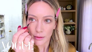 Hilary Duffs Busy Mom Makeup Routine  Beauty Secrets  Vogue
