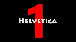 Helvetica Episode 1  A New Home