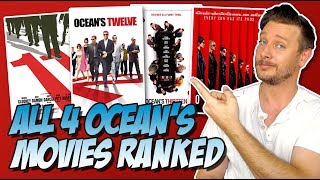All 4 Oceans Movies Ranked Worst to Best Oceans Eleven to Oceans 8