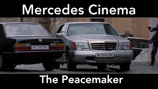 The Peacemaker  George Clooney  Nicole Kidman Car Chase Movie Clip  S500 W140