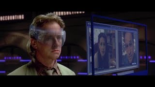 Michael Douglas in virtual reality  Disclosure