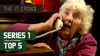TOP 5 The IT Crowd Best Moments  Series 1