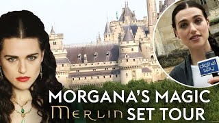 Merlins Morgana Pendragon Katie McGrath gives MAGIC set tour