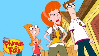 Candace FINALLY Busts Phineas and Ferb  Phineas and Ferb  Disney XD