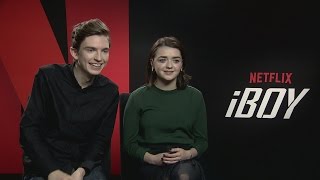 iBoy Maisie Williams  Bill Milner talk about how real the film feels