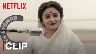 Alia Bhatts Speech In Azad Maidan  Gangubai Kathiawadi  Netflix India