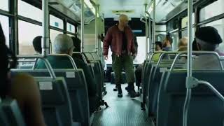 Bad Ass Movie Clip  Frank Vega Danny Trejo beat skinhead in the Bus