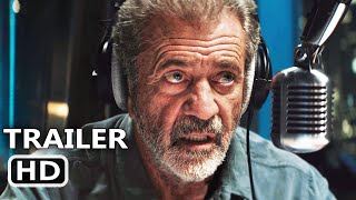 ON THE LINE Trailer 2022 Mel Gibson