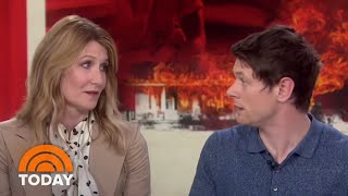 Laura Dern And Jack OConnell Talk New Film Trial By Fire  TODAY