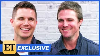 Stephen Amell and Robbie Amell Interview Each Other About Code 8 Being Cousins  More