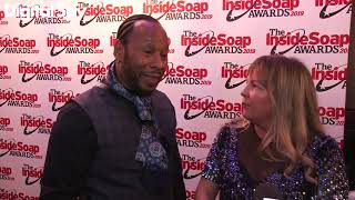 EastEnders Lorraine Stanley and Roger Griffiths tease Christmas episodes  Inside Soap Awards 2019