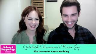 INTERVIEW Actors GALADRIEL STINEMAN  KEVIN JOY from Plus One at an Amish Wedding UPtv