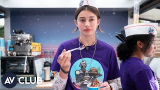 Space Forces Diana Silvers on the joy of mixing aa yogurt and Capn Crunch